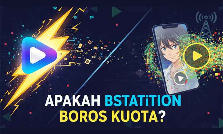 apakah bstation boros kuota