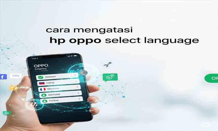 cara mengatasi hp oppo select language