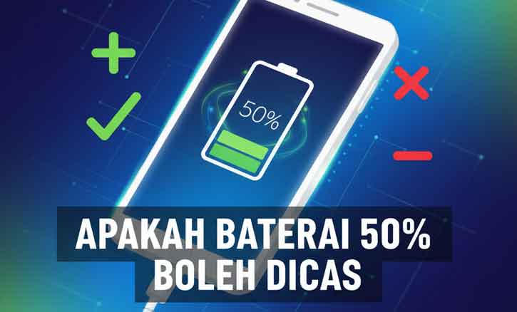 apakah baterai 50 boleh dicas