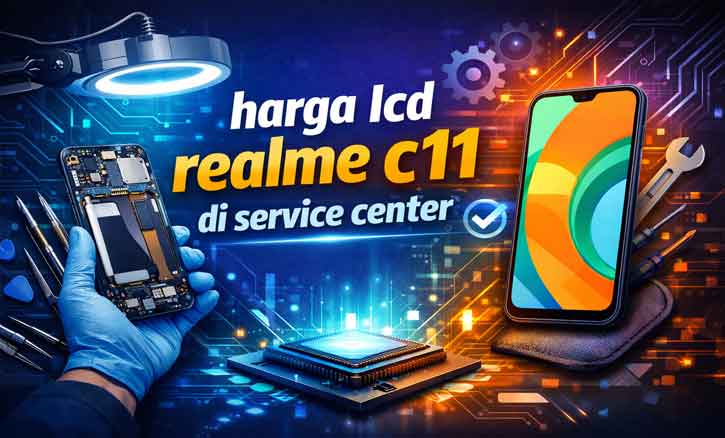 Estimasi harga ganti LCD Realme C11 di service center resmi lengkap dengan biaya dan rincian layar original