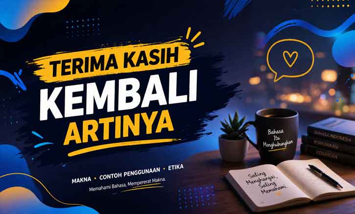 arti terima kasih kembali dan perbedaannya dengan sama-sama dalam percakapan sehari-hari