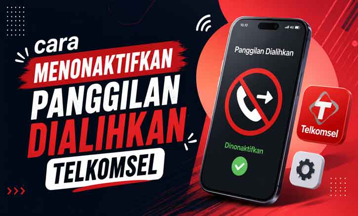 cara menonaktifkan panggilan dialihkan Telkomsel dengan mudah