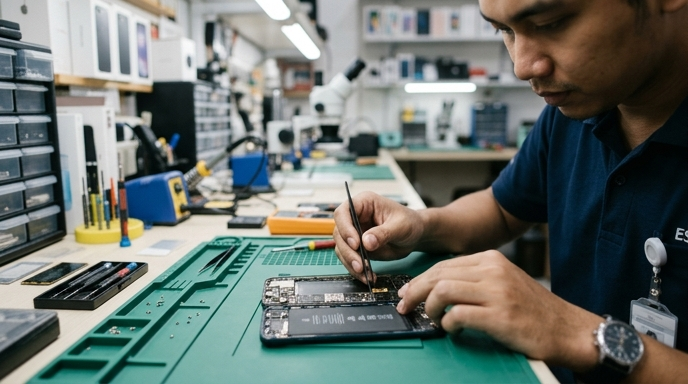 Perkiraan Biaya Servis Handphone Berdasarkan Komponen